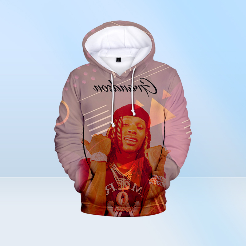 Rapper King 3D Sweat à capuche Hommes Femmes Mode Sweat à capuche Vêtements Tops 2021 3D Automne Confortable Hip Hop Pull Vêtements9805032