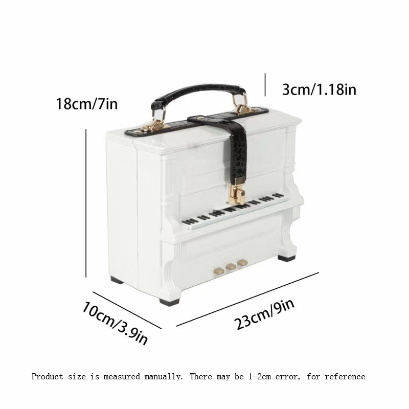 Borse da sera borse e borsette donna Borsa a tracolla a tracolla di design di lusso a forma di pianoforte Borse a tracolla Borsa a tracolla 220901