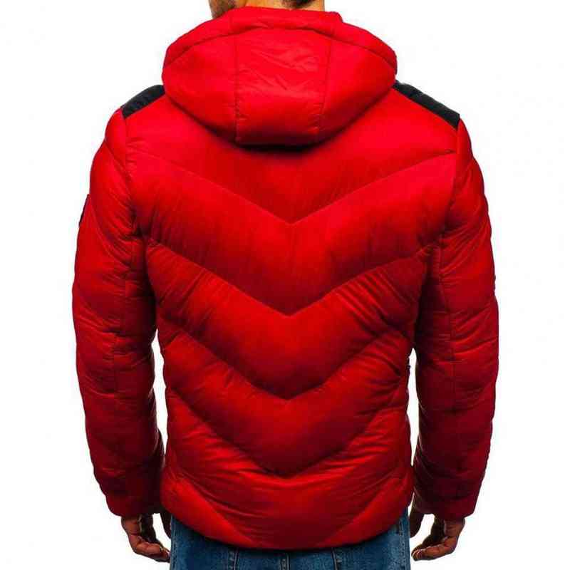 Herenjacks winter hoodie gewatteerd parka koudeicht dikke mannelijke overjas erkek mont l220830