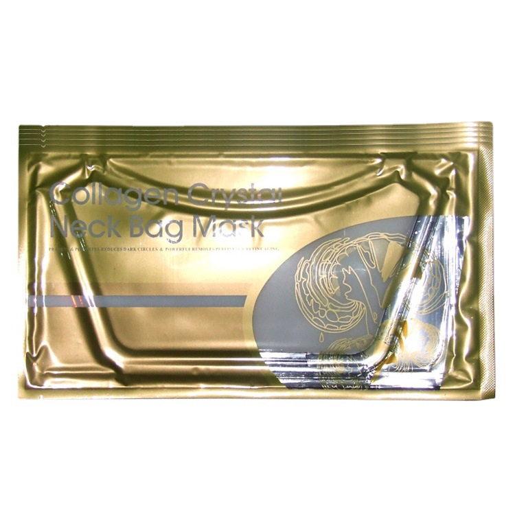 Máscara de pescoço de cristal de colágeno Women Whitening Antienvelhion Masks Beauty Health Whey Proteína Hidratante Cuidado com a pele do pescoço pessoal