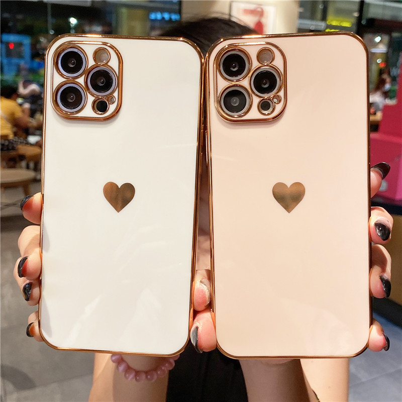 Love Heart Phone Case na iPhone14 13 12 11/pro/promox/13 12/mini/x/xs/xsmax/7p/8plus/6p/6plus cukierka kolorowa okładka galwozna