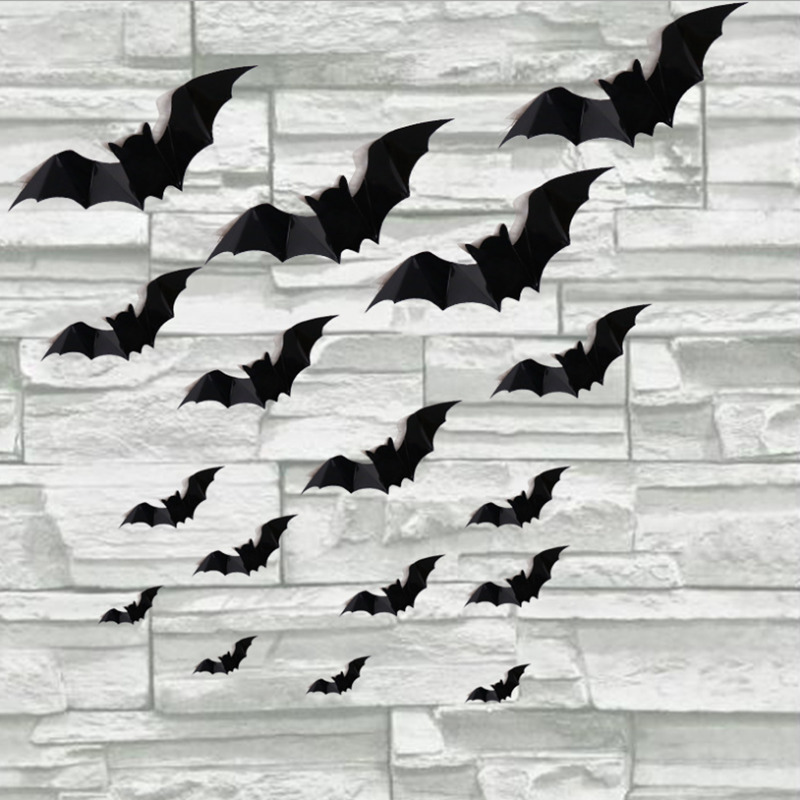 Decoração de festa ocular brancos pretos laranja decoração de halloween balão guirlanda arco morcego aranha squeleleton alumínio suprimentos 220901