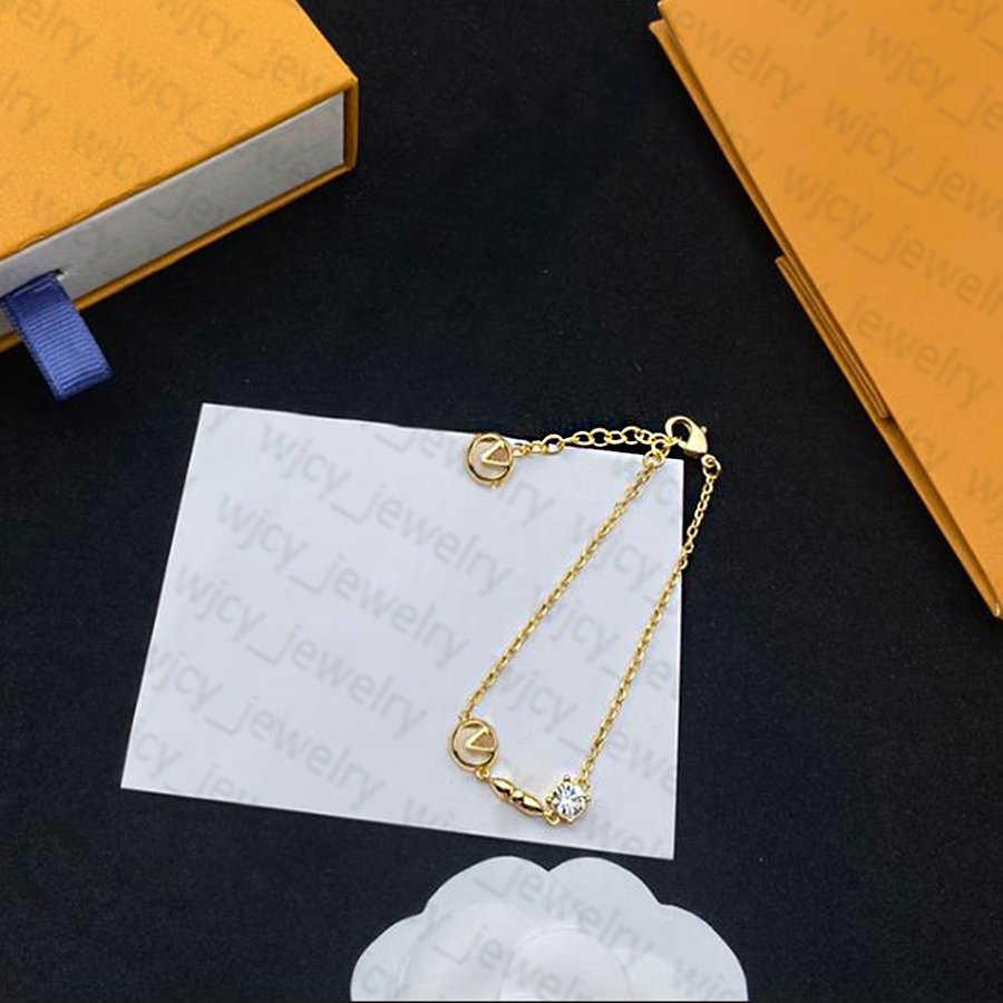 Mode hanger ketting armbandpak designer kettingen stenen letters ontwerp bruiloft cadeau topkwaliteit
