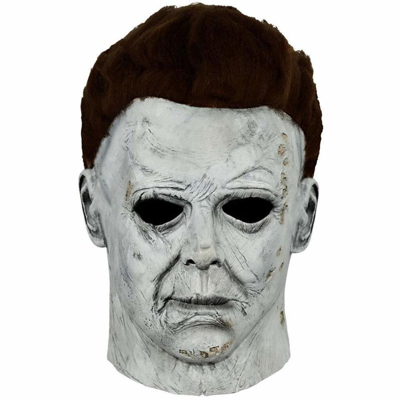 Máscaras de festa máscara de halloween máscara máscara mel luarluml panic terror de látex horror michael myers máscara cosplay face face helmet máscara de assustadora 220901