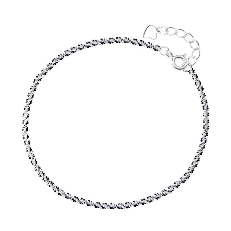 Bangle Italiaanse S925 Sterling Silver Bracelet Sparkling Glitter High Jewelry Lady Riemcadeau 220831