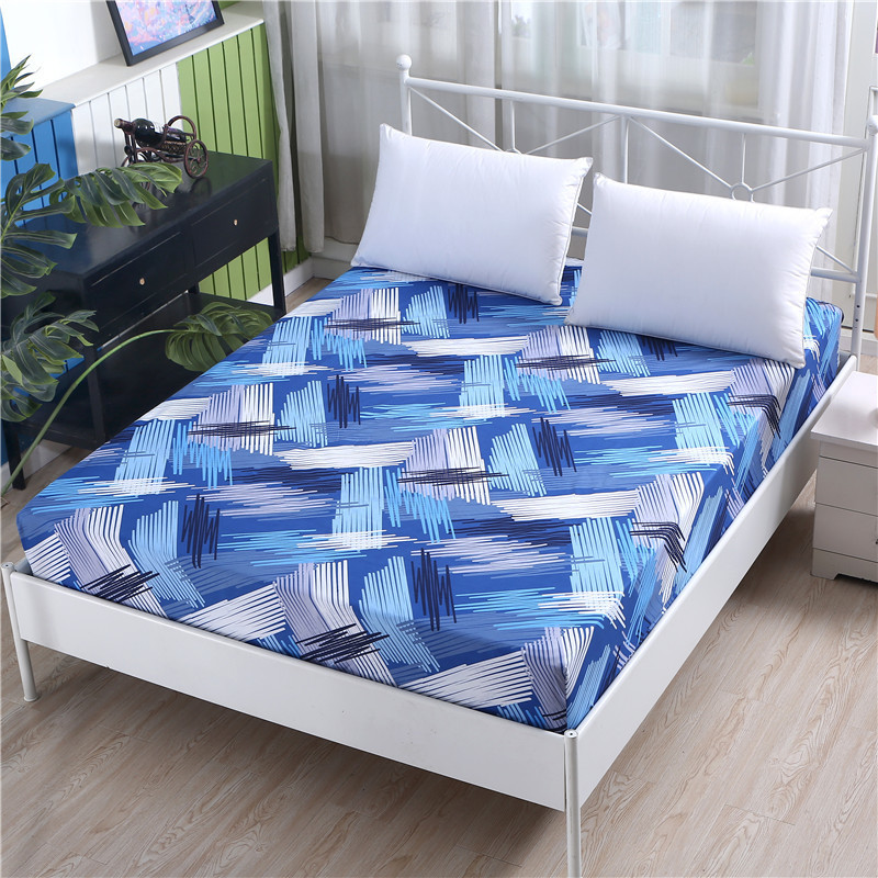 Sheets sets LAGMTA 100% polyester printing fitted sheet mattress cover sheet Four corners with elastic band bed sheet 220901
