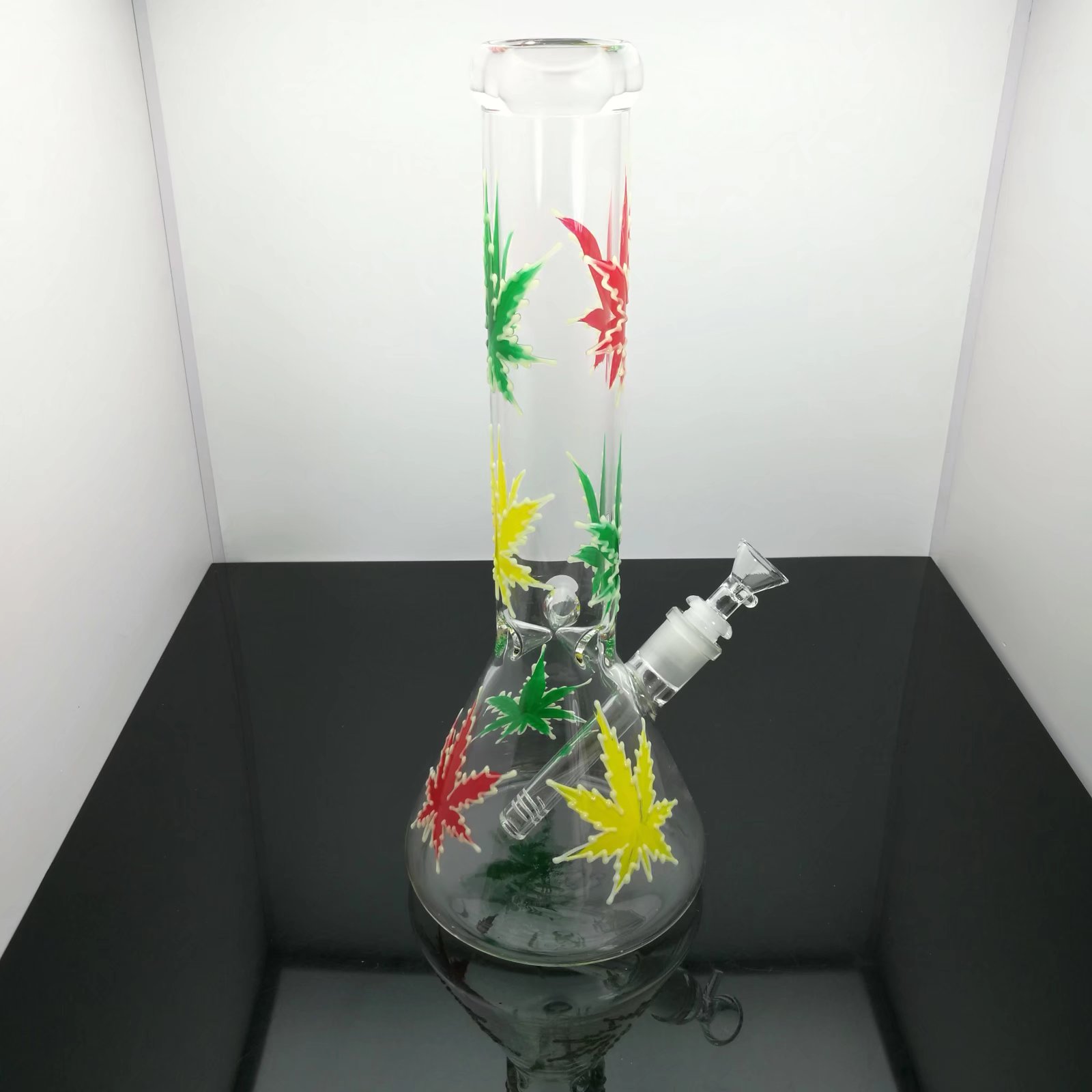 Rury dymne Hookah Bong Glass Rig Oil Water Bongs Paint Nocne światło Klasyczne duże szklane papieros Bongs