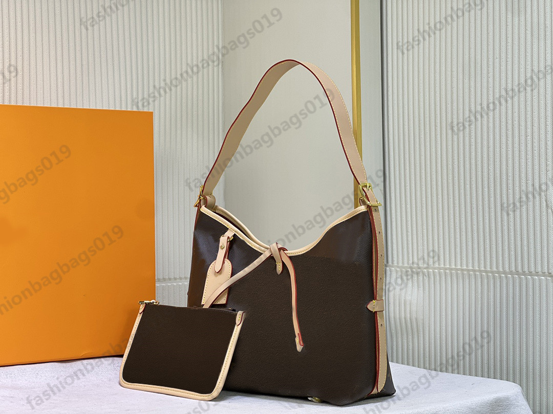 Conjunto de bolsa de múmia de lona vintage: acabamento de couro em relevo de designer, várias bolsas, opções de bolsa tiracolo