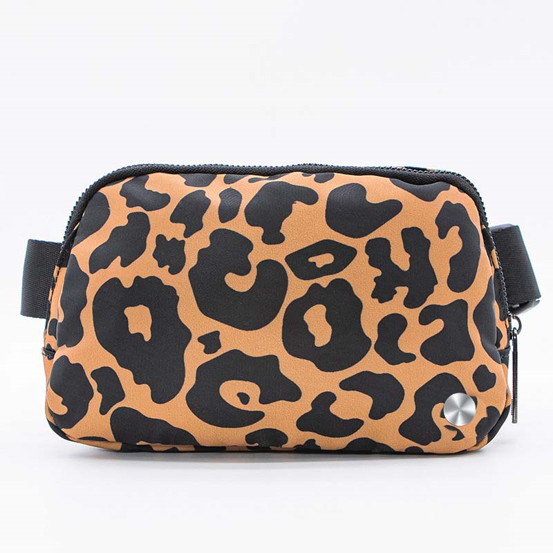 Sacs de plein air Femmes Hommes Taille Sac Gym Élastique Sangle Réglable Zipper Fanny pack Nouveau style