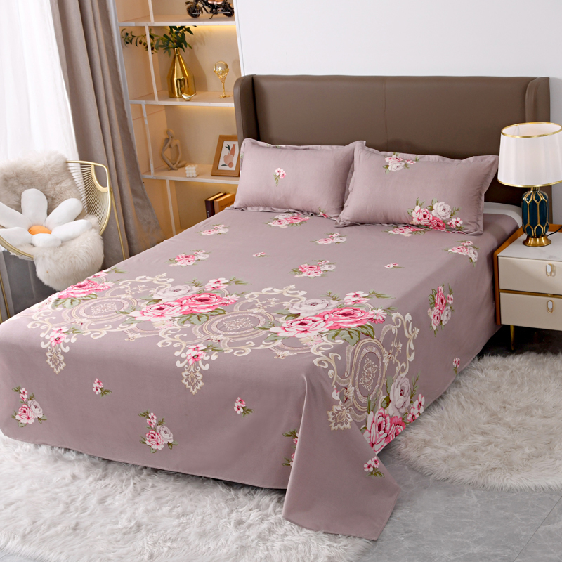 Folhas de lençóis Captura de cama para impressão têxtil folhas planas lençóis lençóis de poliéster Cama de roupas de cama para rei size size com travesseiro2 220901