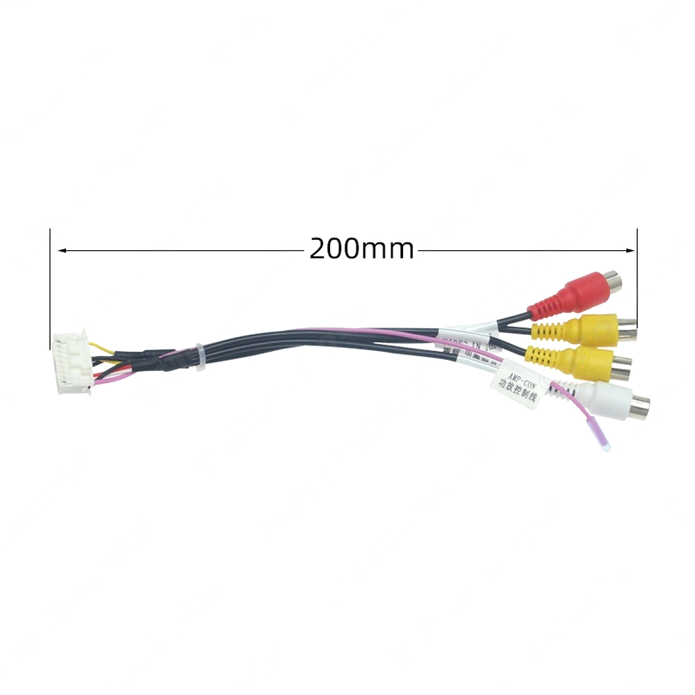 Auto-Audiokabel, Haupteinheit, Stereo-Kabelbaum-Sets, BT-Radio, GPS, HD-Multimedia-Player, Rückfahreingang, automatischer 1-DIN- oder 2-DIN-Kabelanschluss