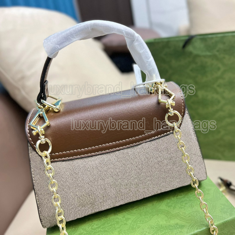 Luxury Handbags Designer Bags Brand Tote Bag Chain Women Shoulder Bag Fashion Crossbody Messenger Wallet Retro Purses