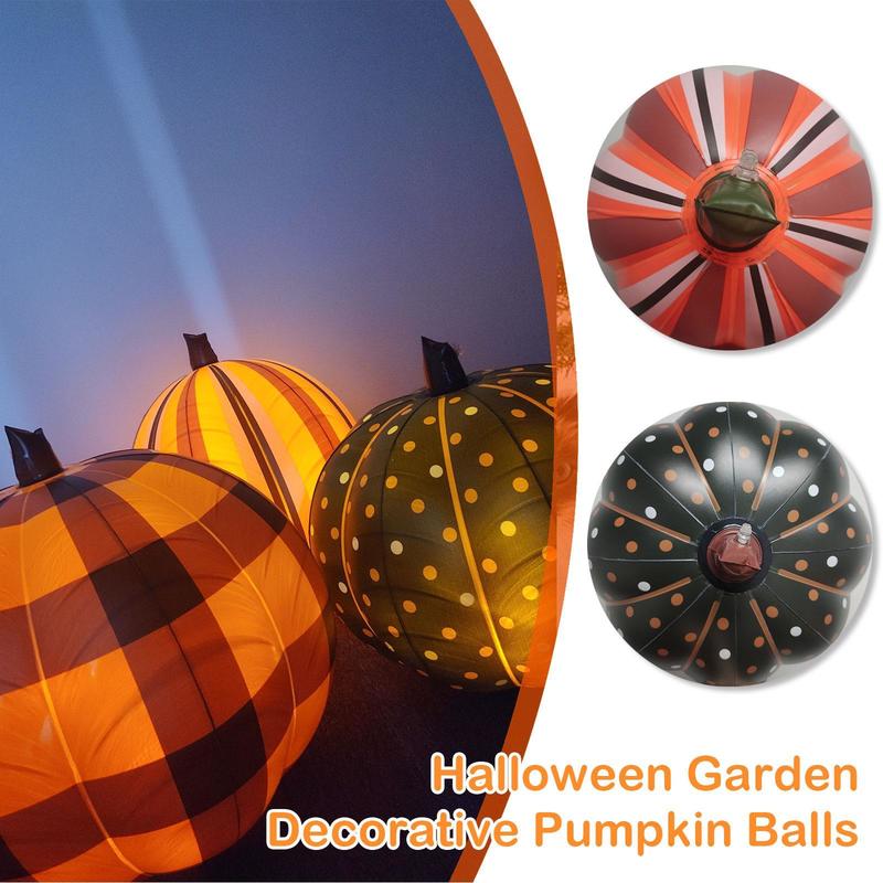 Decorazione del partito Grande palloncino gonfiabile di zucca Halloween giardino domestico Prato all'aperto Cortile Horror Puntelli Giocattoli bambini 220901