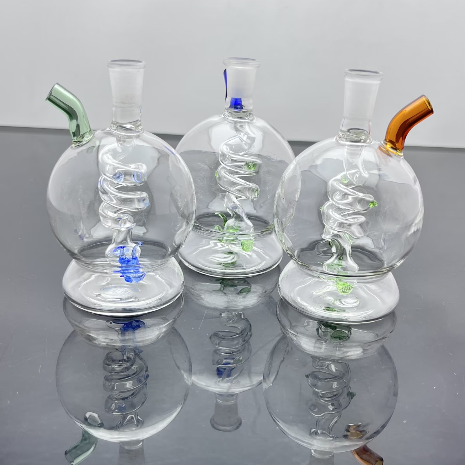 Hookahs Classic Garden Belly Pan Dragon Style Glass Water Smoke Bottle