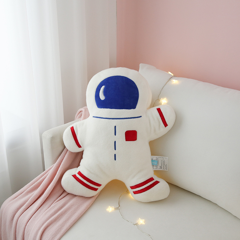 Travesseiro de estilo criativo aeronave de foguete astronauta travesseiro de brinquedo de brinquedo de enchimento