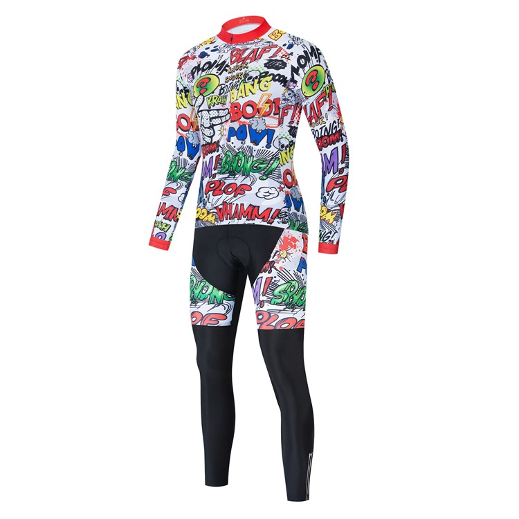 2024 Pro Mens Winter Cycling Jersey Set Long Sleeve Mountain Bike Cycling Clothing Ademend MTB Bicycle Kleding Slijtage M13