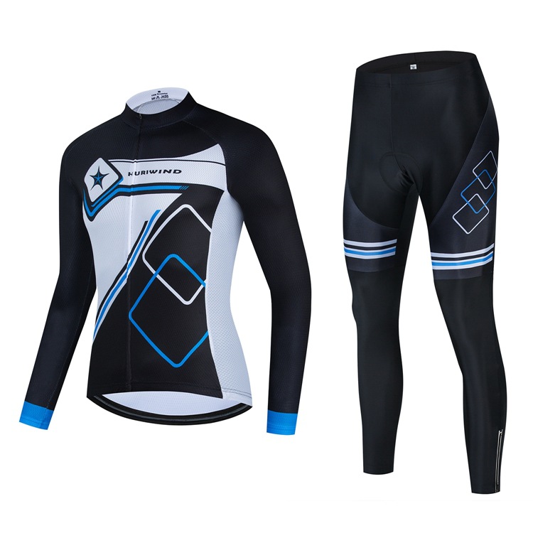 2024 Pro Mens Winter Cycling Jersey Set Long Sleeve Mountain Bike Cycling Clothing Breattable Mtb Bicycle Clothes Wear Suit M12