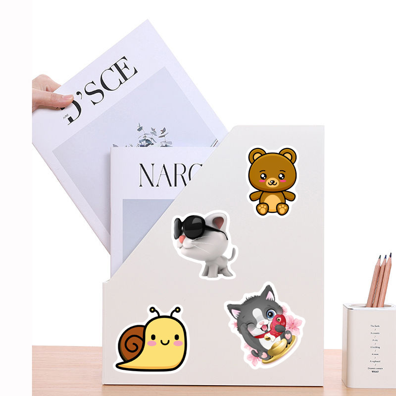 Cute anime stickers Pack for Diy Laptop Skateboard Motorcycle Decals