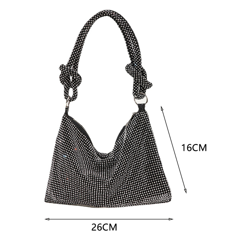 Bolsas de noite manuseie bolsa de embreagem prateada cinta brilhante jantar bolsas de casamento e bolsa de luxo designer de luxo ombro 220901