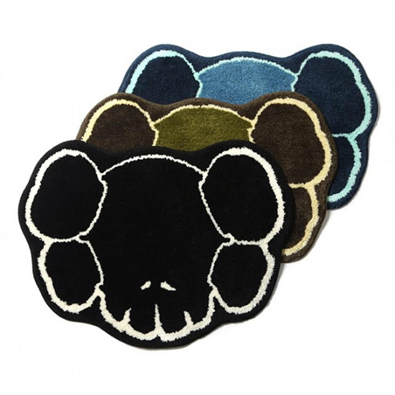 Home Furnishings OriginalFake Skull Gallery 1950 Collection Carpet Handmade Hypebeast Collection Sneakers Mat Parlor Bedroom Cloakroom Trendy Area Rug Supplier