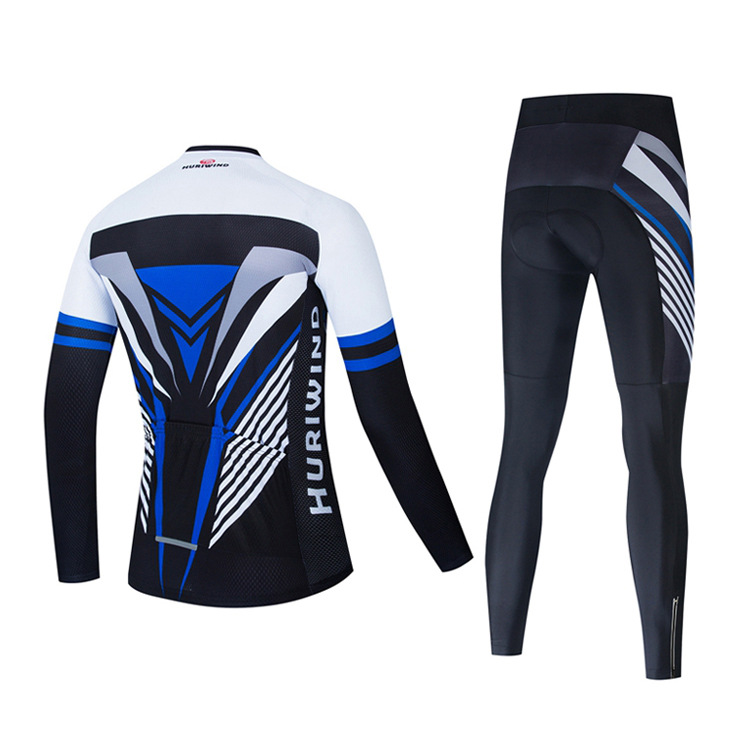 2024 Pros Herren Winter Radfahren Jersey Set Long Sleeve Mountain Bike Cycling Clothing Atmungsaktives MTB -Fahrradkleidung tragen Anzug M16