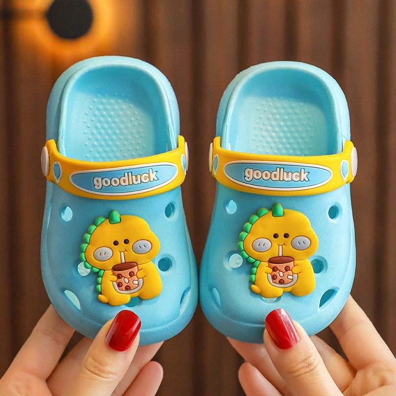 Slipper baby sandaler för pojkar flickor tecknade barn skor sommar småbarn flip flops barn hem tofflor strand simning tofflor csh1029 220902