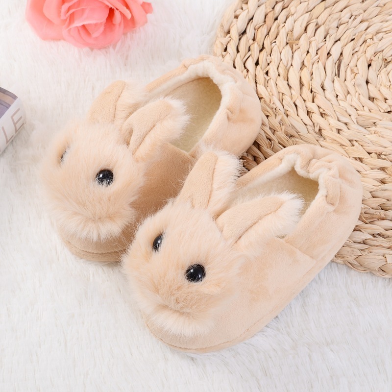 Pantoufle bébé hiver pantoufles enfants garçons filles mignon dessin animé lapin pantoufle enfants intérieur fourrure chaussures chaudes enfant maison chaussures de sol 220902