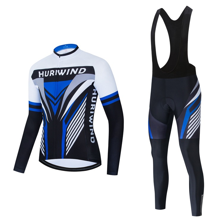 2024 Pros Herren Winter Radfahren Jersey Set Long Sleeve Mountain Bike Cycling Clothing Atmungsaktives MTB -Fahrradkleidung tragen Anzug M16