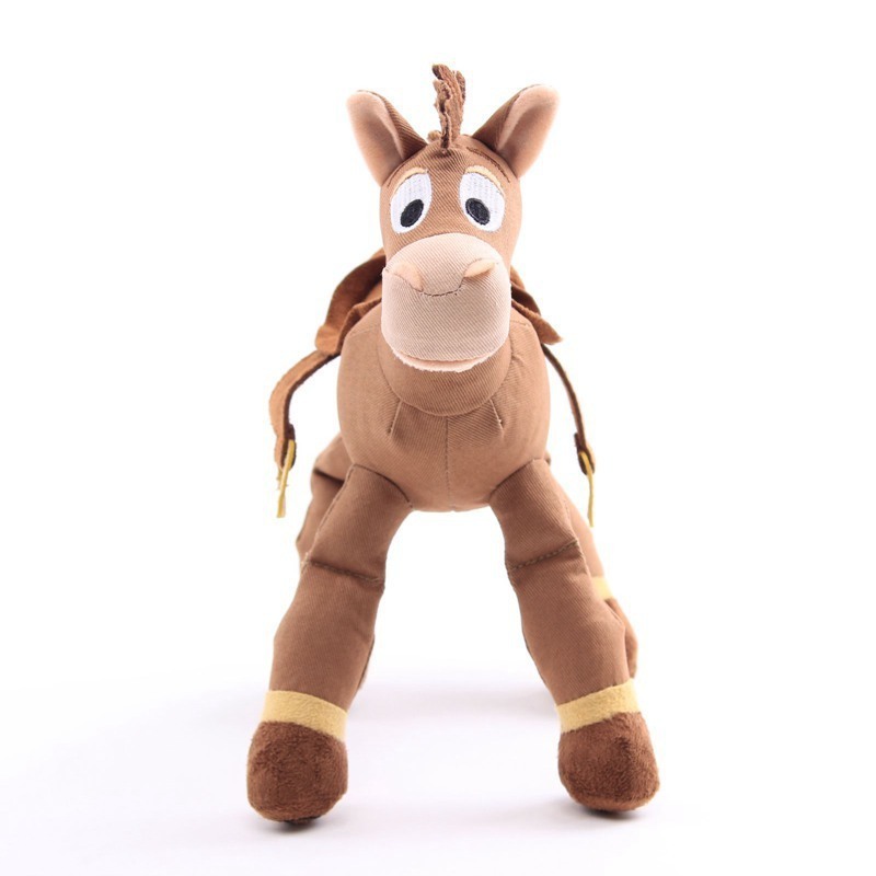 Poupées en peluche 25 cm histoire de dessin animé animaux en peluche Bullseye mignon petit cheval modèle poupée anniversaire fille bébé enfants cadeau pour enfants jouets en peluche 220902