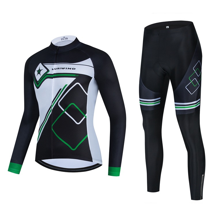 2024 Pro Mens Winter Cycling Jersey Set Long Sleeve Mountain Bike Cycling Clothing Breattable Mtb Bicycle Clothes Wear Suit Suit M4