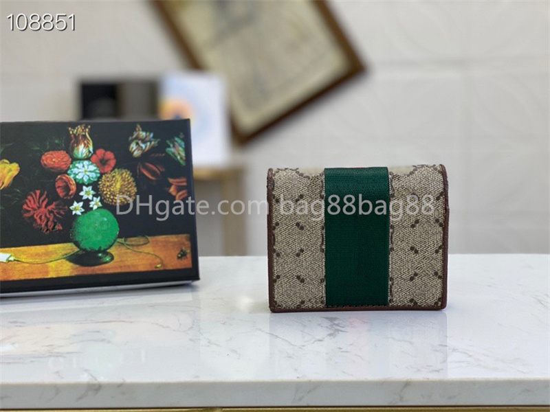 Högkvalitativa män och kvinnliga plånböcker Designerkortshållare Ny modeväska myntväska Ghome Clutch Bag 557801268Z