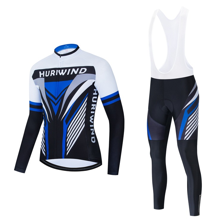 2024 Pros Herren Winter Radfahren Jersey Set Long Sleeve Mountain Bike Cycling Clothing Atmungsaktives MTB -Fahrradkleidung tragen Anzug M16