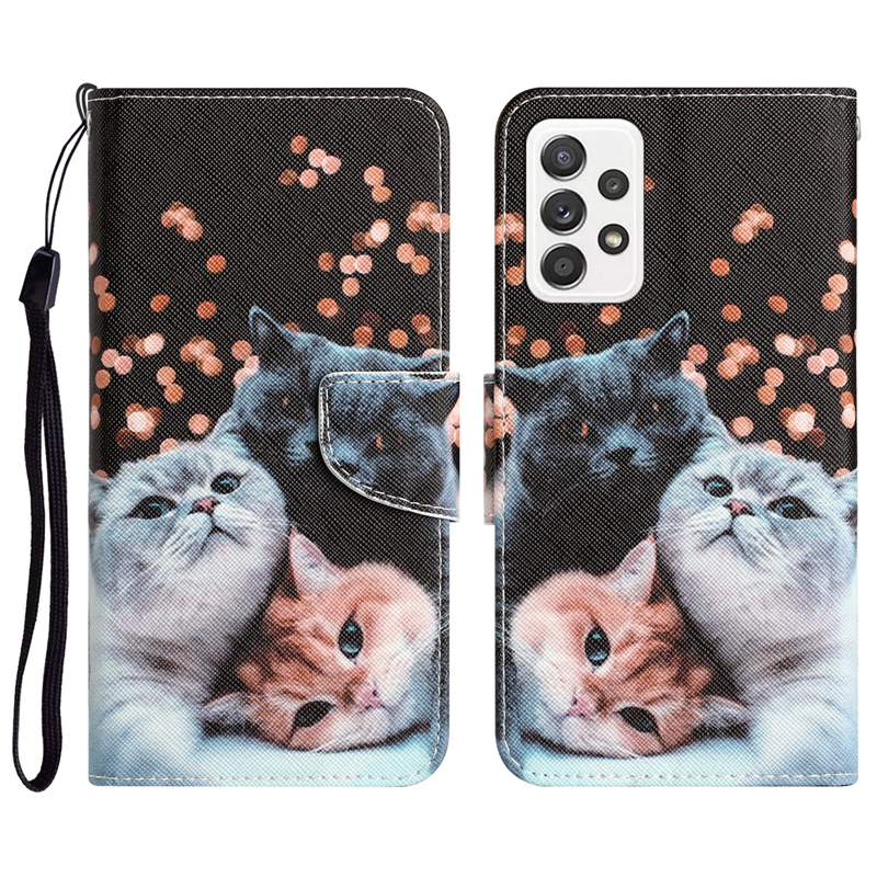 Fashion Leather Wallet Cases For Xiaomi Poco M3 X4 Pro 5G M4 X3 12 Lite F3 11T 11 10t 10T Print Flower Butterfly Heart Love Cat Tiger Card Slot Holder Flip Cover PU Pouch