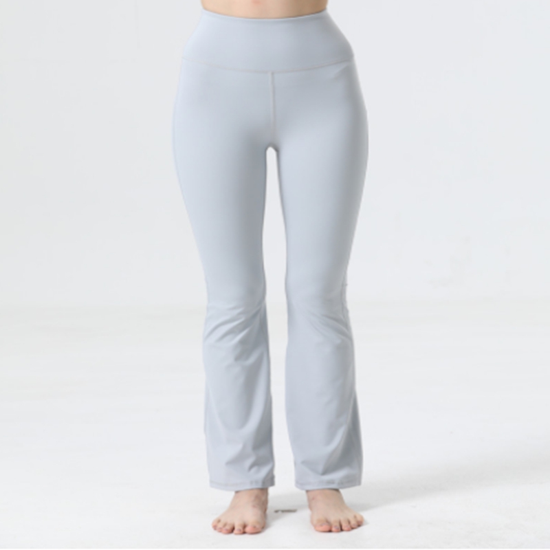 Женские штаны для йоги, расклешенные брюки, очень эластичные леггинсы с высокой талией, расклешенные широкие брюки-клеш для тренировок в тренажерном зале