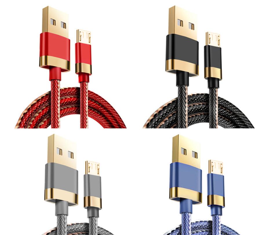 Type C naar Type-C Kabels voor Macbook Samsung S10 PD 60W QC3.0 Snel Opladen Datakabel USB-C Wire Cord cowboy jeans