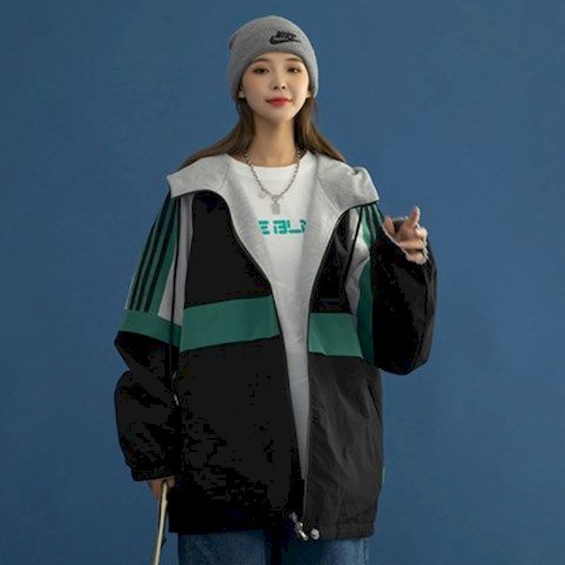 Женские куртки носят обе стороны весной и осенними корейскими женскими женскими женскими японскими BF Wind 220901