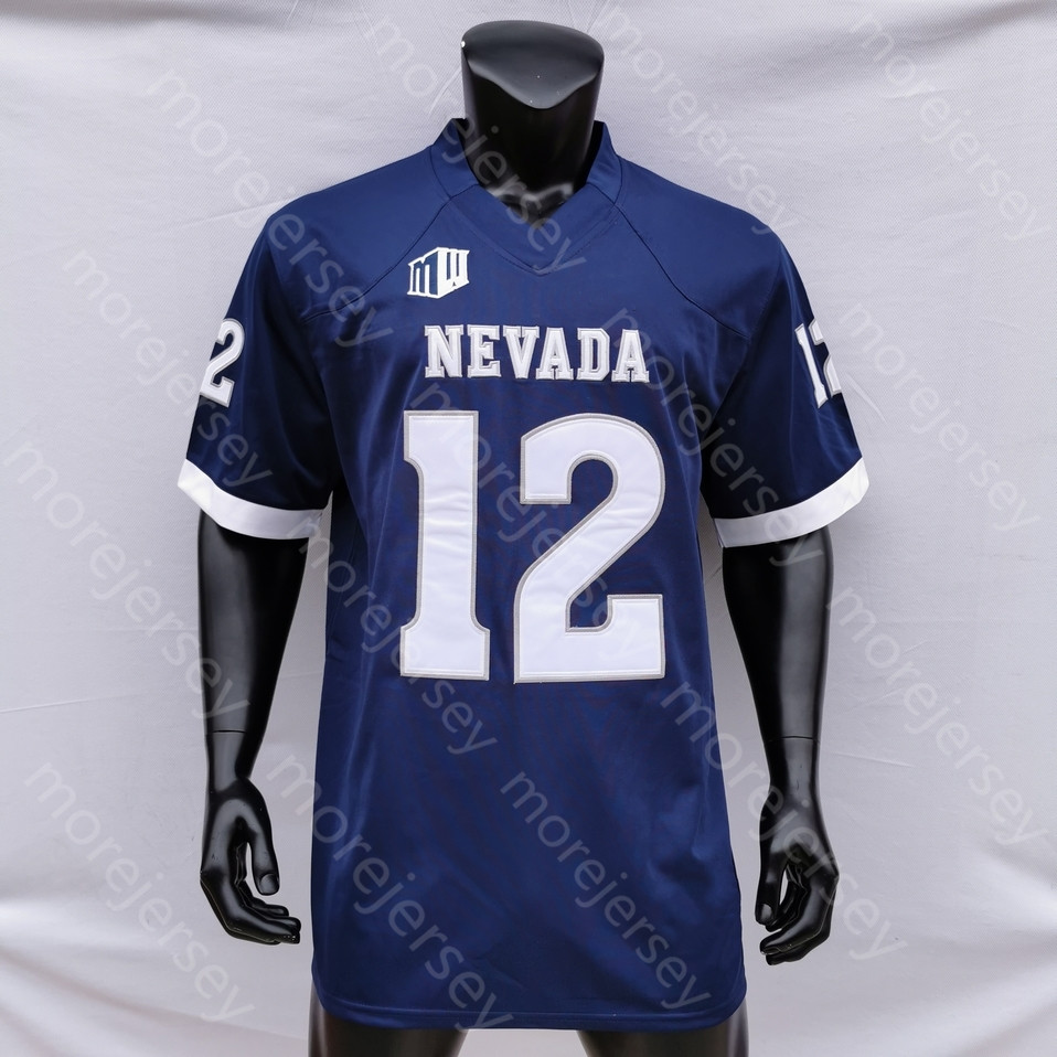 Nevada Wolf Pack Football Jersey NCAA College Colin Kaepernick Carson Strong Devonte Lee Shane Illingworth Cox Taua Bentlee Sanders Mack Jamaal Bell Williams