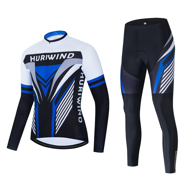 2024 Pros Herren Winter Radfahren Jersey Set Long Sleeve Mountain Bike Cycling Clothing Atmungsaktives MTB -Fahrradkleidung tragen Anzug M16