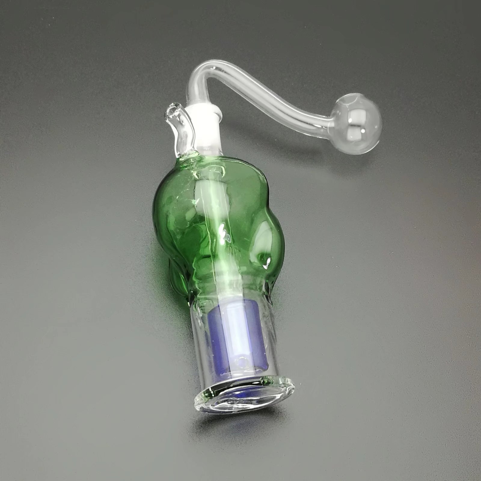 Glass Pipes Smoking Manufacture Hand-blown hookah Colored Skeleton Bone Glass Water Smoke Bottle