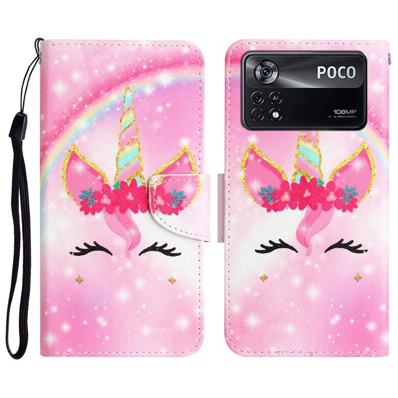 Xiaomi Redmi 10C Note 11 Pro 11 4G 5G 10 9 9C For Fashion Bow Stripesレザーウォレットケース