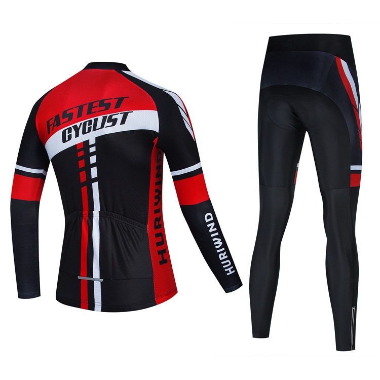 2024 Pro Mens Winter Cycling Jersey Set Long Sleeve Mountain Bike Cycling Clothing Breattable Mtb Bicycle Clothes Wear Suit M9