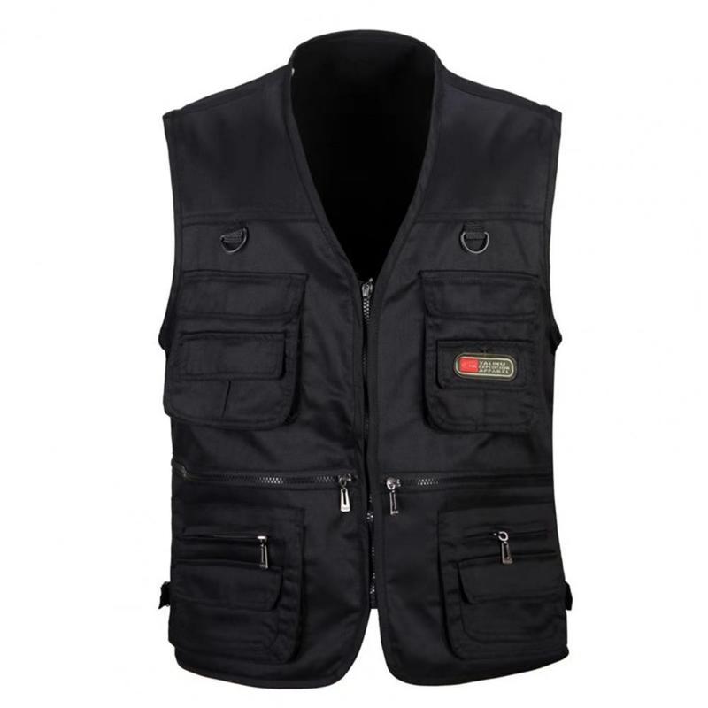 Hommes Gilets Homme Casual Été Sans Manches Travail Hommes Classique Multi Poche Pograph Gilet Tactique Masculino Veste Globale 220902