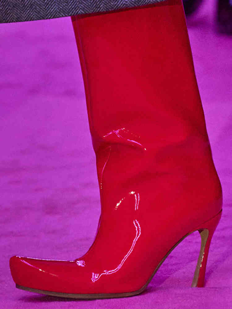 Bot kadın batı kovboy 2022 yeni sonbahar seksi zebra çizgileri uzun leopar baskı platform ince yüksek topuk ayakkabıları büyük boyut 220901