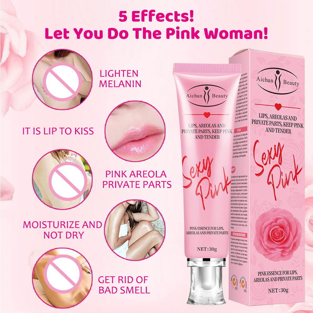 Body Cream vrouwen vaginale lippen privé deel roze onderarm intieme whitening donkere tepel donkere tepels bleken huidverzorgingscrèmes
