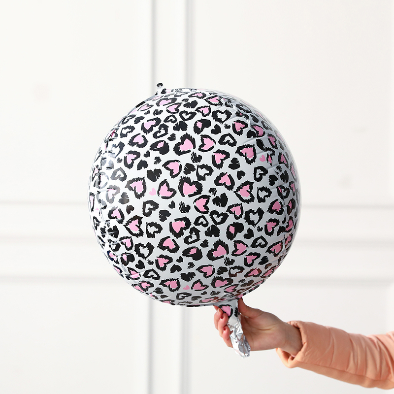 Diğer Etkinlik Partisi Malzemeleri 4D Jungle Hayvan Folyo Balonları Çocuk Safari Parti Dekorasyonları Tiger Zebra Leopard Helyum Globos Erkekler Doğum Günü Partisi Decors 220901