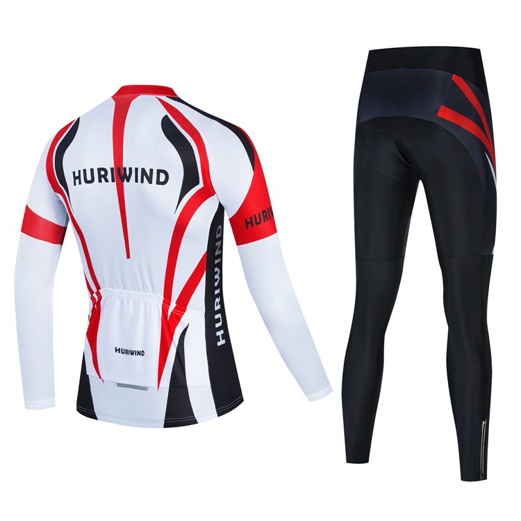 2024 Pro Mens Winter Cycling Jersey Zestaw cząstek rowerowych rowerowych z długim rękawem