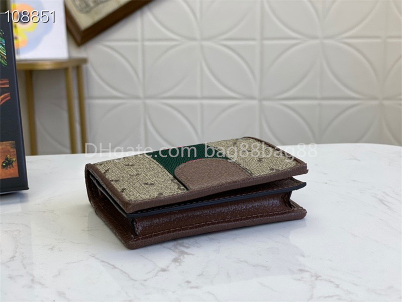 Portafoglio di portafoglio di portafogli uomini e donne di alta qualità Porta del designer Nuova borsa monete borse di moda Ghome Clutch Stucco 557801259Z