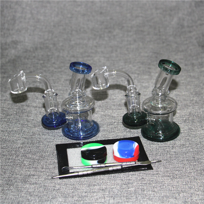 Glass bong hookahs shisha smoke oil burner pipe bubbler heady dab rigs smoking accessory 14mm bowl banger recycler