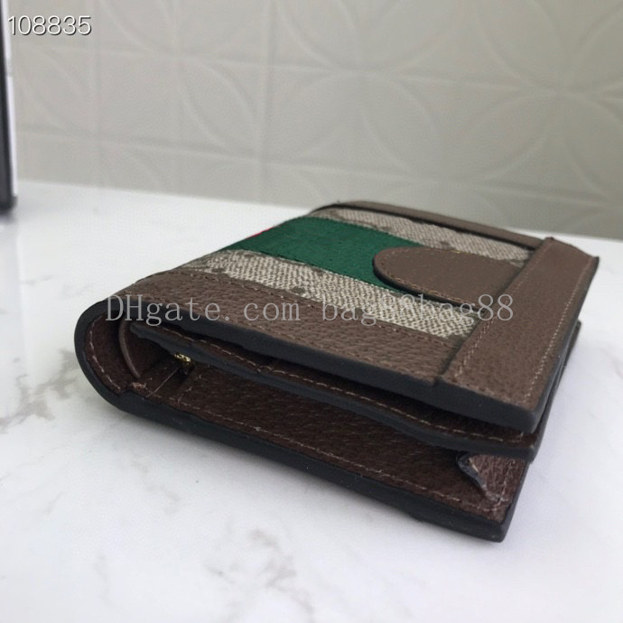 Hoogwaardige mannen en vrouwen Wallets Designer Card Holder Nieuwe Fashion Purse Coin Purce Ghome Clutch Bag 523155260s