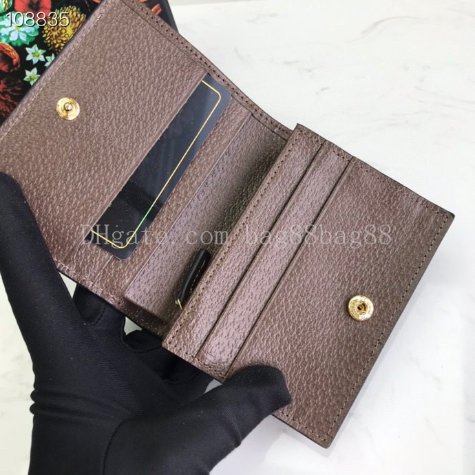 Billeteras para hombres y mujeres de alta calidad soporte para tarjetas de diseño nuevo bolso de monedero de moda bolso ghome bag 523155260s